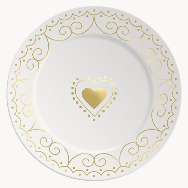 Piatto da dessert Cuore