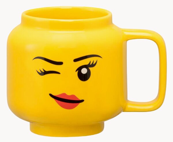 Tazza in ceramica per bambini Head Small Winking Girl