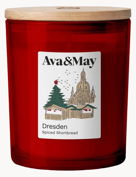 Candela profumata Dresden (vaniglia, cardamomo & mandorla)