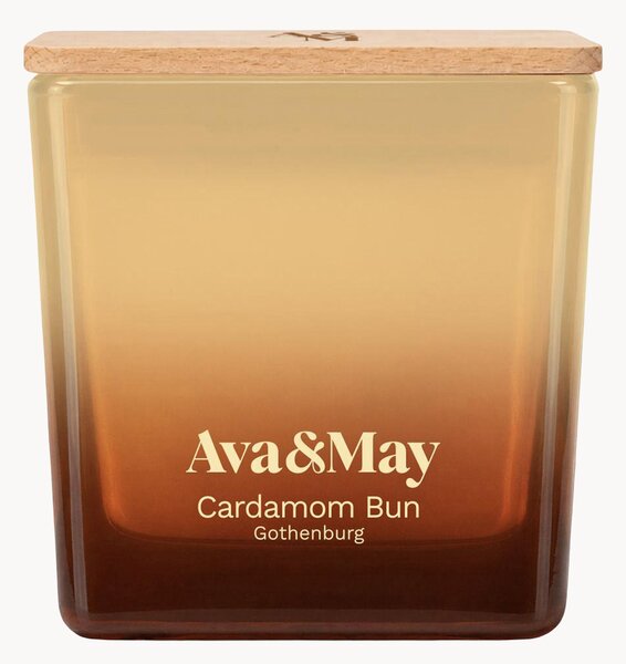 Candela profumata grande Cardamom Bun (cardamomo, zucchero e vaniglia)
