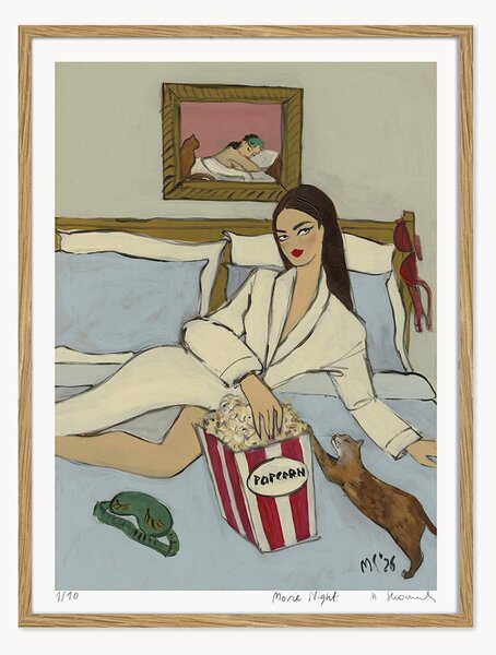 Stampa digitale incorniciata Movie Night