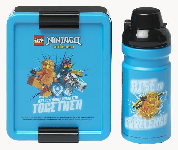 Set pranzo per bambini Ninjago, set da 2
