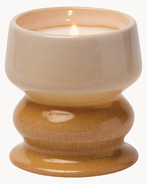 Candela profumata in ceramica Melt Ombre (pistacchio affumicato)
