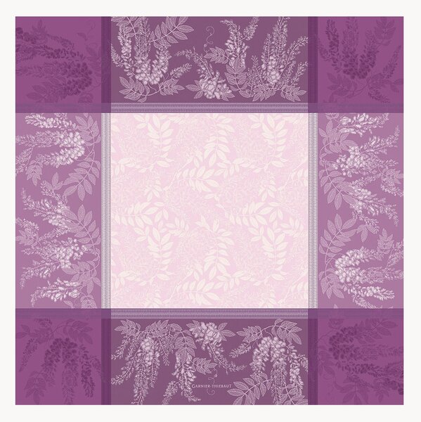 Tovaglia jacquard Glycines Parme