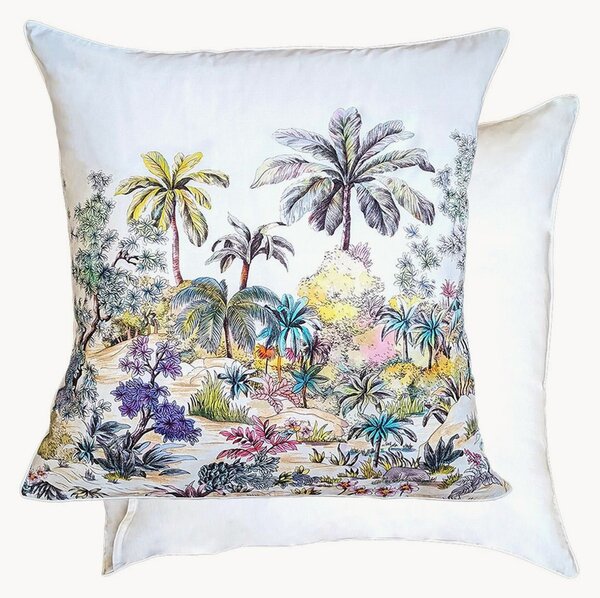 Federa in cotone percalle Oasis
