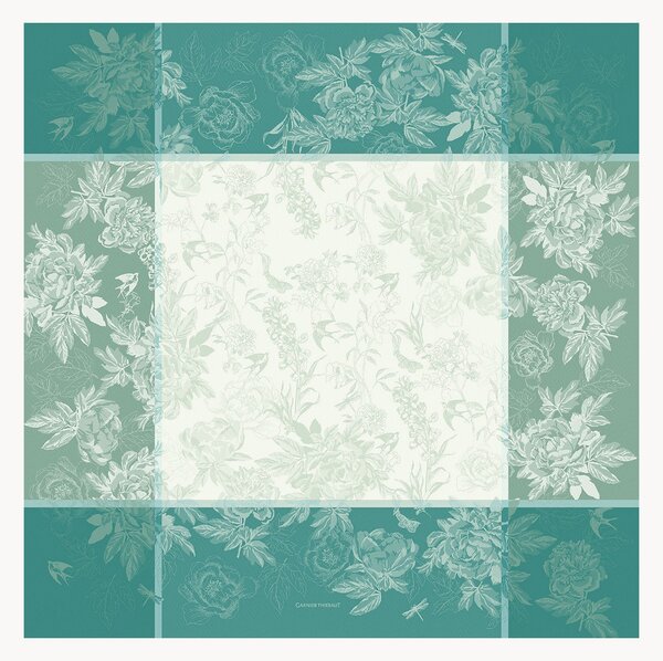 Tovaglia jacquard Jardin De Pivoines