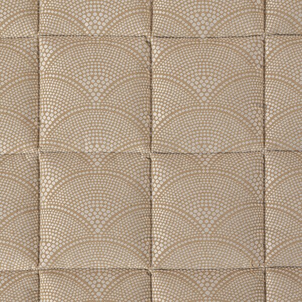 Trapunta Leggerissima MATRIMONIALE Gemma NATURALE Raso Jacquard Caleffi