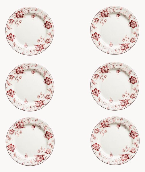 Set di 6 piatti piani in ceramica Wonderwall