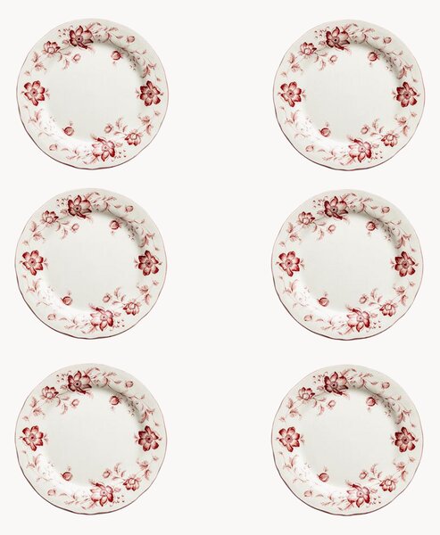 Set di 6 piatti da colazione in ceramica Wonderwall