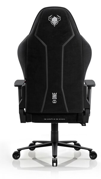 Sedia gaming in tessuto nera Diablo X-One 2.0 Burned Black Normal