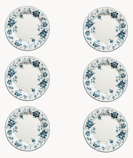 Set di 6 piatti piani in ceramica Wonderwall