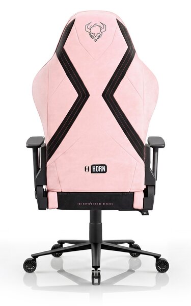 Sedia gaming in tessuto nero-rosa Diablo X-Horn 2.0 Akira Pink Normal