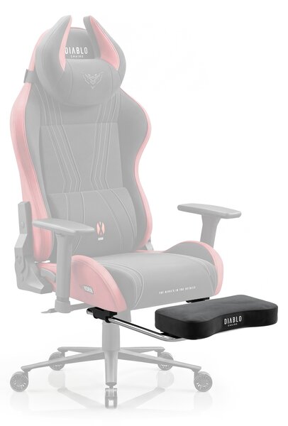 Poggiapiedi in tessuto per sedia gaming Diablo Chairs