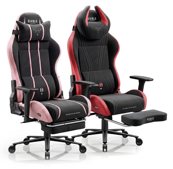 Poggiapiedi in tessuto per sedia gaming Diablo Chairs
