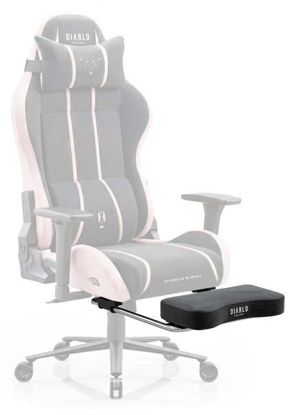 Poggiapiedi in tessuto per sedia gaming Diablo Chairs