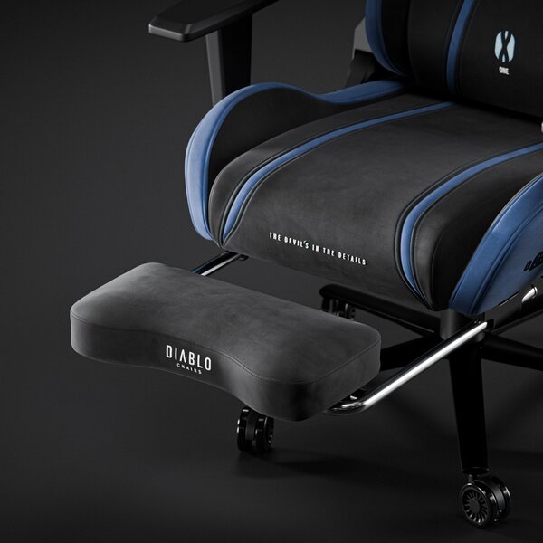 Poggiapiedi in tessuto per sedia gaming Diablo Chairs