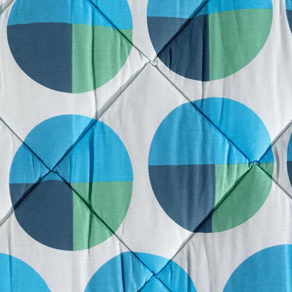 Trapunta SINGOLO Bob BLU Cotone Caleffi