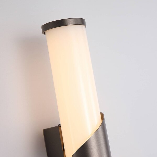 Searchlight Applique da parete Wrap, dimmerabile, Bronzo / Ottone antico, Bagno, Metallo, Applique