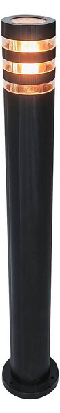 Searchlight Lampione Toluca, nero, ABS, policarbonato, E27 Toluca, Nero, Plastica, Moderno