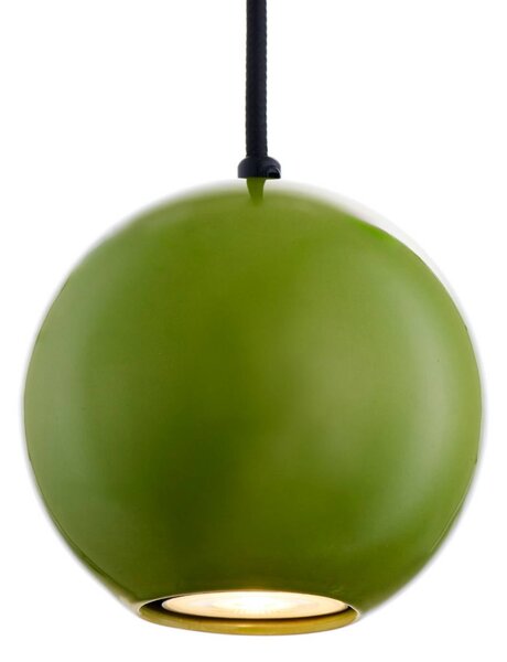 Lampada a sospensione Ceramic Ball SIGMA, Verde, Soggiorno / Sala da pranzo, Ceramica, Lampada a sospensione