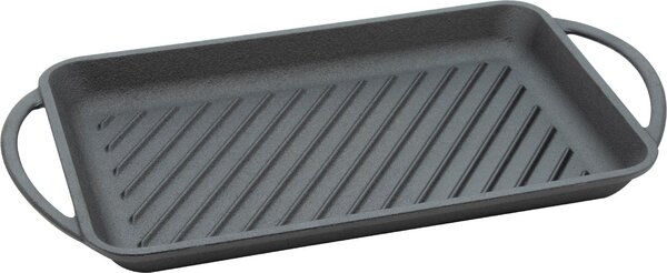 Casa Collection Bistecchiera in Ghisa Rettangolare 39x22 cm colore Nero