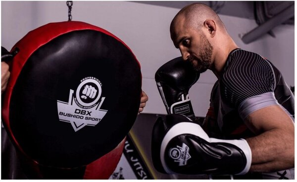 Cuscino colpitore circolare da boxe Bushido