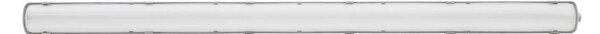 Sylvania Lampada convessa a LED con sensore RESISTO, grigia, 150 cm, 42 W, 840 lm, IP66 RESISTO, Alluminio / Grigio / Zincato, Plastica, Plafoniera