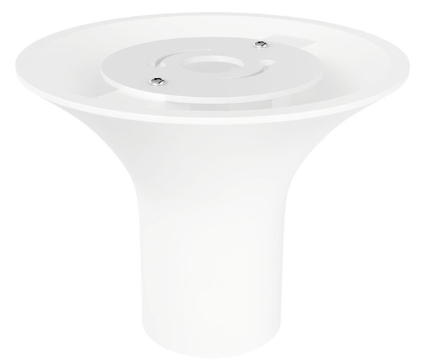 Plafoniera Ø167x130mm GU10 in Gesso Pitturabile Rotonda