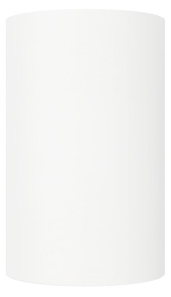 Plafoniera Ø70 x 110mm GU10 in Gesso Pitturabile Cilindrica