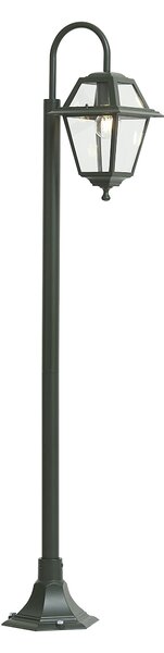 Lanterna da esterno classica verde scuro 135 cm IP44 - Berta