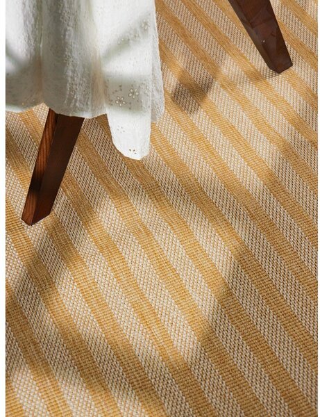 Tappeto da interno/esterno giallo ocra/color crema 120x170 cm Haringey Linley – Ted Baker
