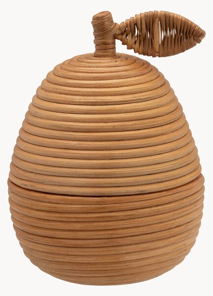 Scatola portaoggetti fatto a mano con coperchio Pear