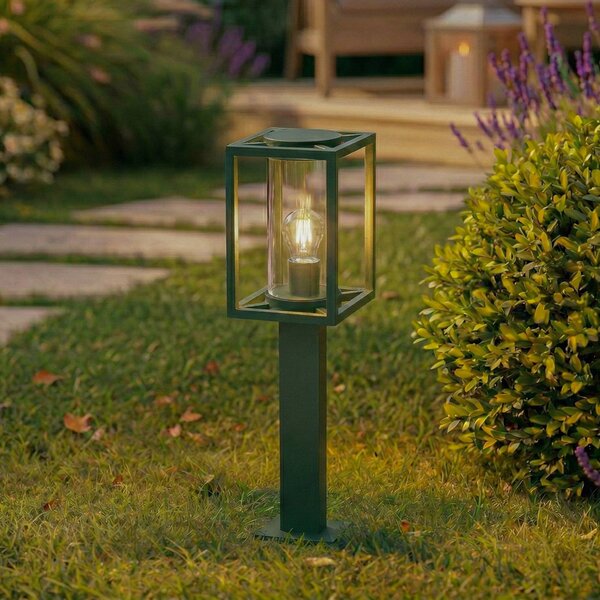 Lampioncino da giardino Ferda Lucande, dimmerabile, Verde, Alluminio, Moderno, Lampada da esterni