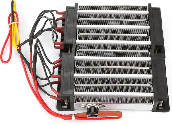 Modulo riscaldante in Vetroceramica PTC 1500W 110V - Elemento riscaldante isolato per stufe e progetti fai da te