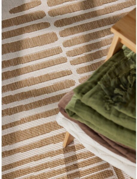 Tappeto da interno/esterno rotondo color crema/di colore naturale ø 200 cm Haringey Bounds – Ted Baker