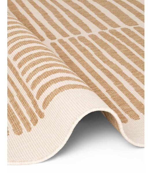 Tappeto da interno/esterno rotondo color crema/di colore naturale ø 200 cm Haringey Bounds – Ted Baker