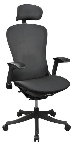 Sedia da ufficio nera Designer Sedia girevole ergonomica Mobili per ufficio