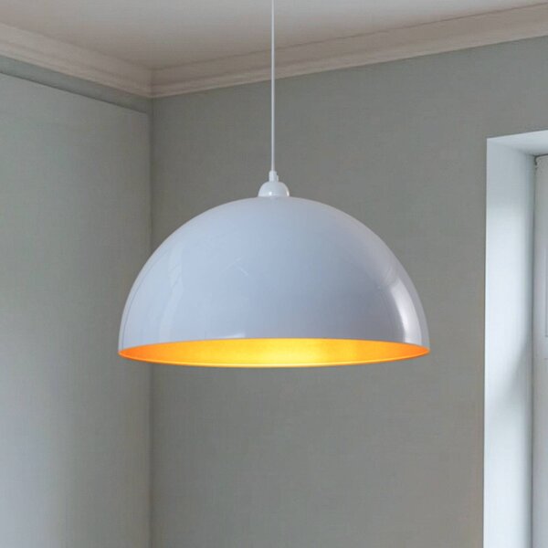 Lampada a sospensione Lipeo ROYALTECH, dimmerabile, Bianco / Opale, Soggiorno / Sala da pranzo, Metallo, Lampada a sospensione
