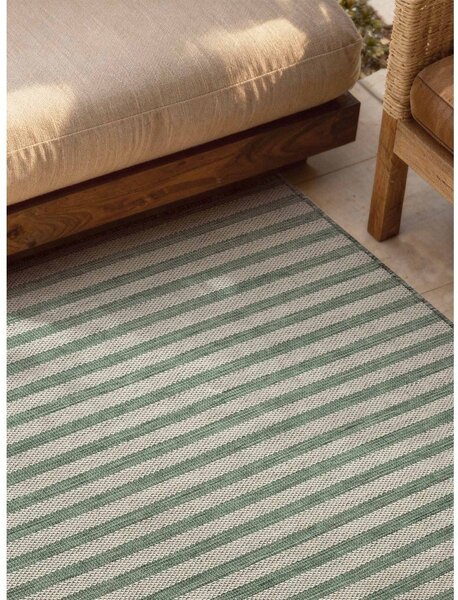 Tappeto da interno/esterno verde/color crema 160x230 cm Haringey Linley – Ted Baker