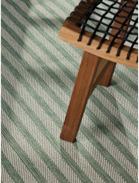 Tappeto da interno/esterno verde/color crema 160x230 cm Haringey Linley – Ted Baker