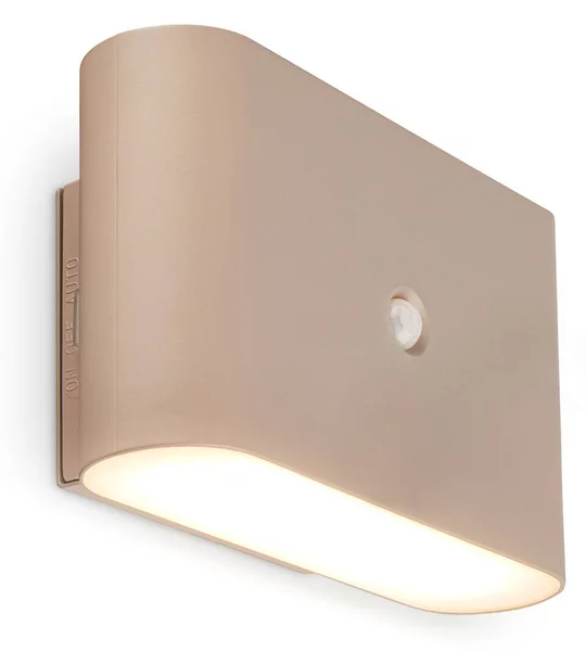 Briloner Applique da parete a LED Chat, Crema / Ambra, Soggiorno / Sala da pranzo, Plastica, Moderno, Applique a LED