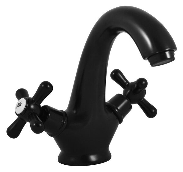 Miscelatore per lavabo MORAVA RETRO, Colore: nero opaco, Dimensione: 1/2'' (MK128.5CMAT)