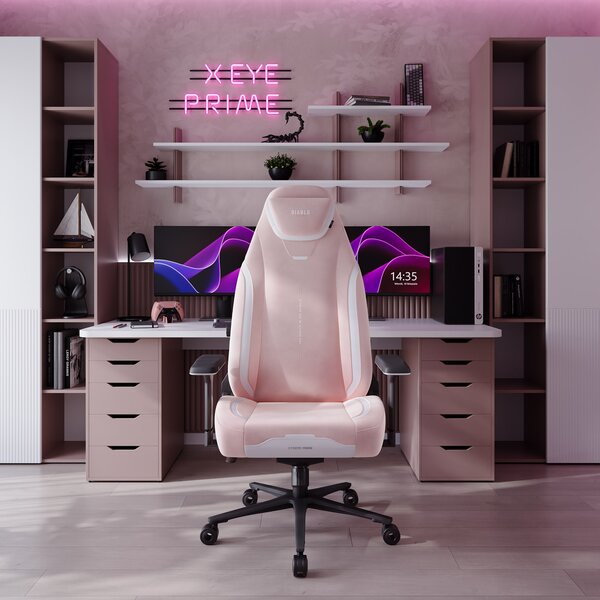 Sedia Gaming Rosa Diablo X.Eye Prime Akira Pink