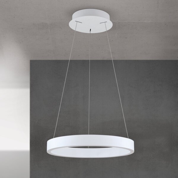 Orion - Lampadario LED dimmerabile su cavo KOLK LED/40W/230V 2700/3000/4000K diam. 40 cm bianco