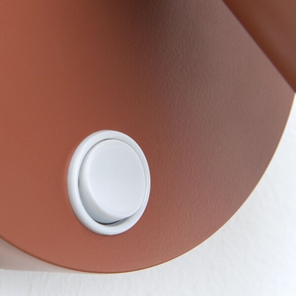 Orion - Faretto da parete PENN 1xGU10/13W/230V colore mattone