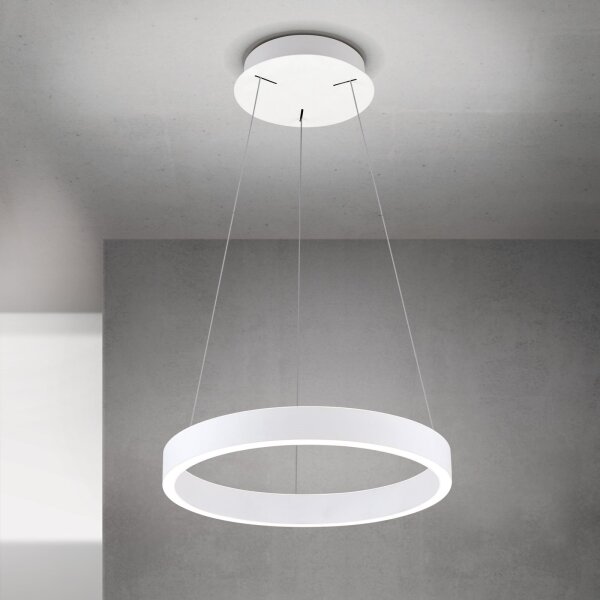 Orion - Lampadario LED dimmerabile su cavo KOLK LED/40W/230V 2700/3000/4000K diam. 40 cm bianco