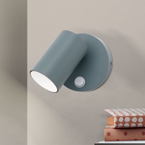 Orion - Faretto da parete PENN 1xGU10/13W/230V grigio