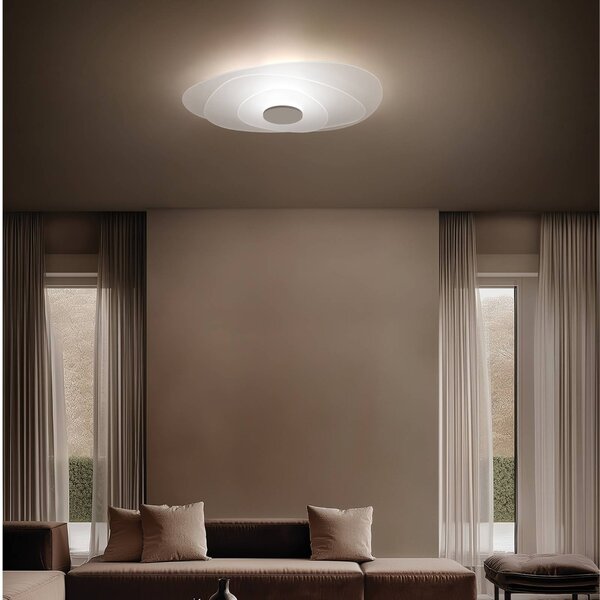 Linea Light Applique da parete a LED Joint_S, dimmerabile, Bianco / Opale, Soggiorno / Sala da pranzo, Metallo, Moderno, Applique a LED