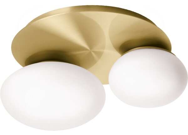 Ideal Lux - Plafoniera LED NINFEA 2xLED/9W/230V oro