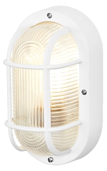 Osram - Applique da esterno BULKHEAD 1xE27/10W/230V IP54 bianco